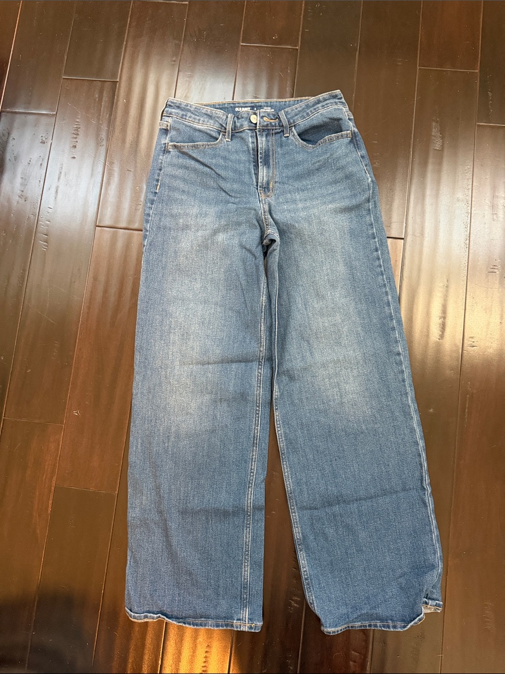 Old Navy Wide-Leg Jeans in Blue Denim